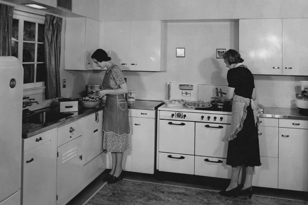 1940s kitchen