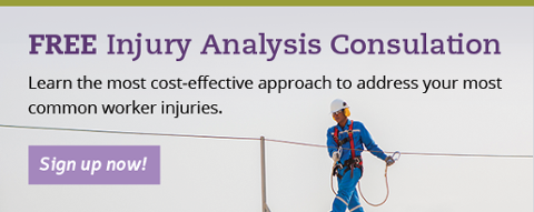 Free Injury Analysis Consultation: Learn the most cost-effective approach to address your most common worker injuries.