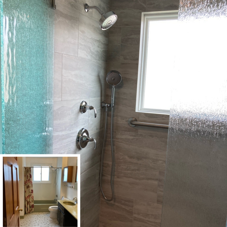 4 Inspiring Tub to Shower Conversions