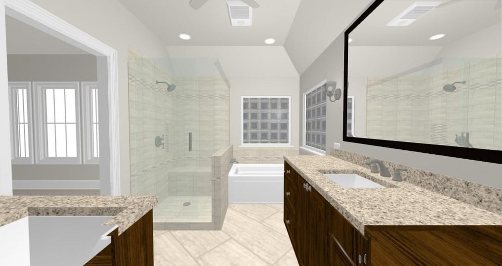 A Master Bathroom Stuck in ’92 Gets a 2017 Refresh