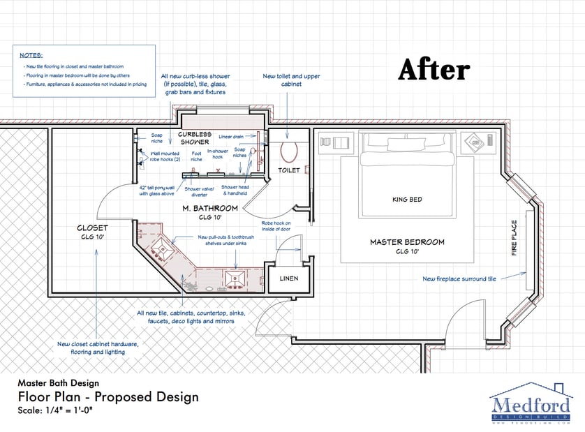 A Curbless Shower Transforms a 1997 Master Bath