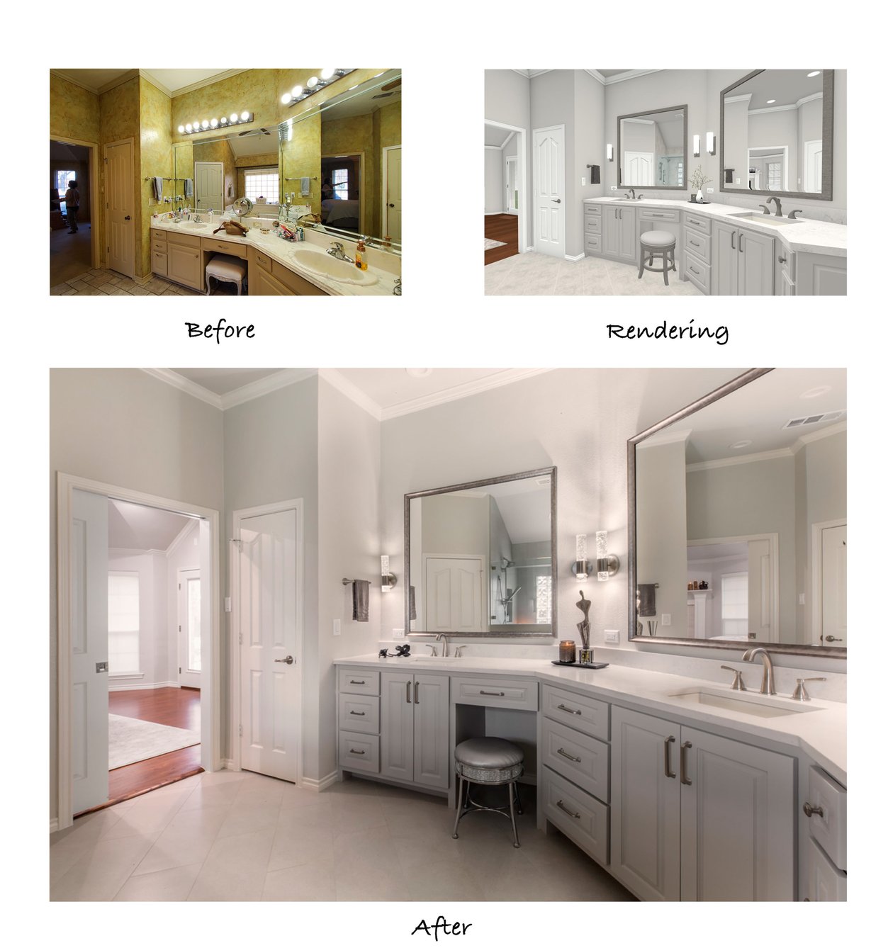 A Curbless Shower Transforms a 1997 Master Bath