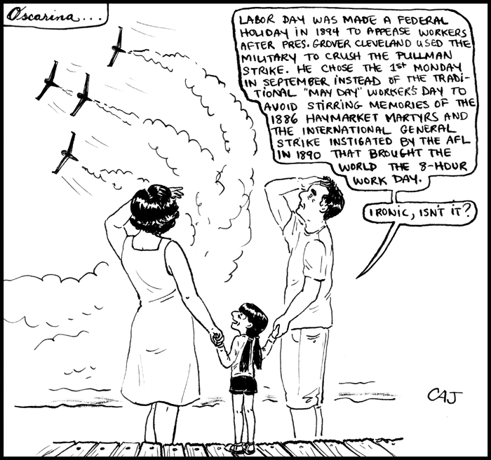 Labor Day Cartoon