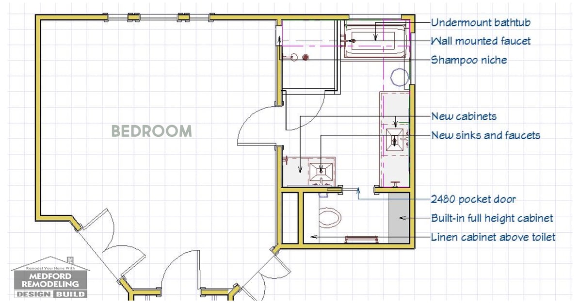 A Master Bathroom Stuck in ’92 Gets a 2017 Refresh