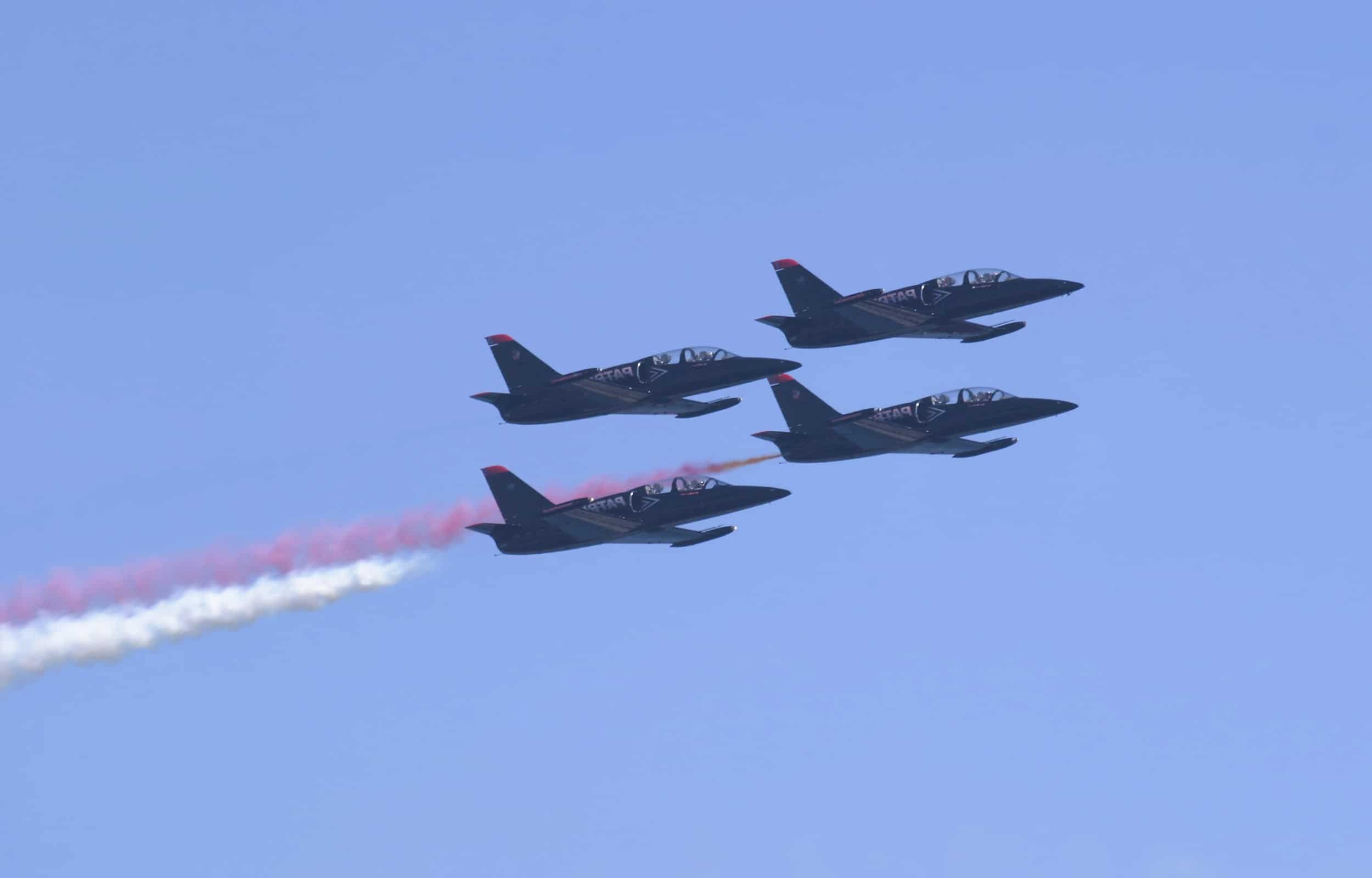 SeaFair Blue Angels airplanes and jets, close up view