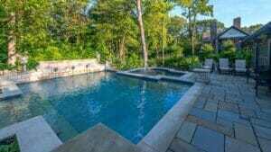 Stone Finished Pool