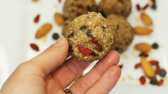 Cookie monster bites snack