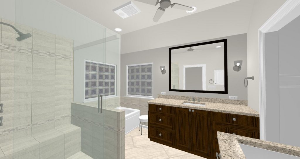 A Master Bathroom Stuck in ’92 Gets a 2017 Refresh