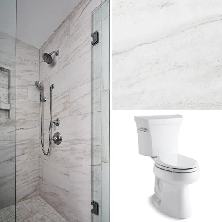 Cool Changes in these Aurora Bathrooms by J&J Construction