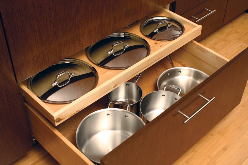 8 Storage Solutions & Features for a Sleek, Uniform Kitchen