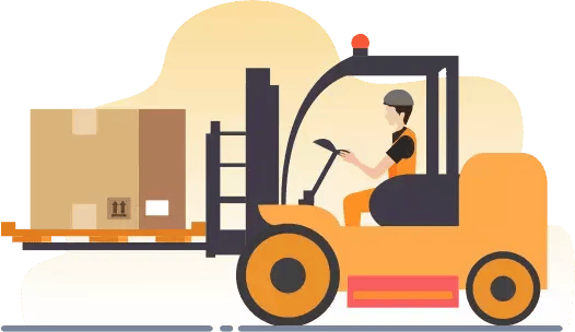 Peak season forklift