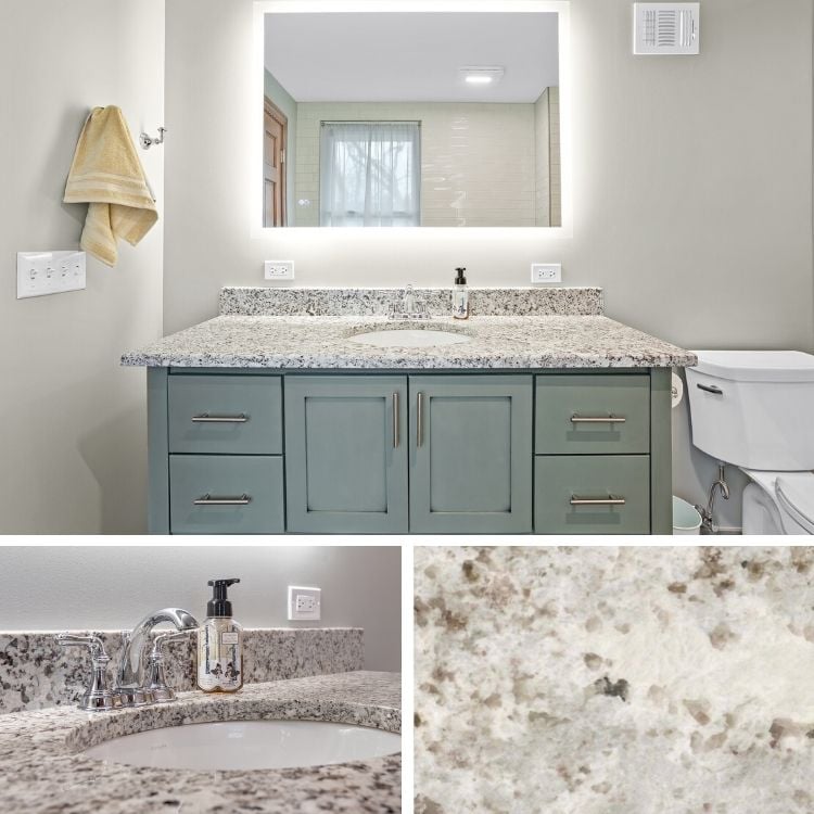 Rustic to Fantastic Wheaton Master Bath Project by J&J Construction