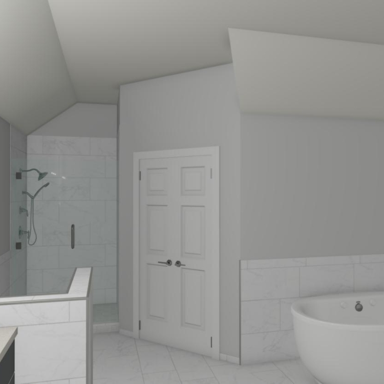 Spa-Inspired Bathroom Retreat by J&J Construction