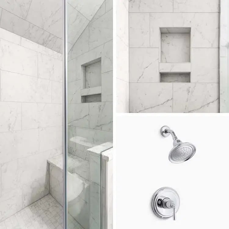 Subtle Soothing Hallway Bath Remodel in Aurora