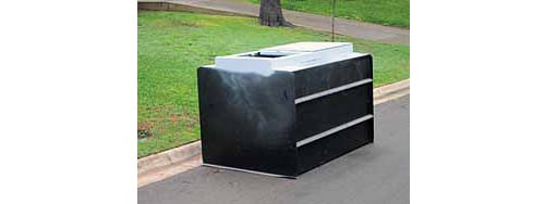 tornado shelter in street