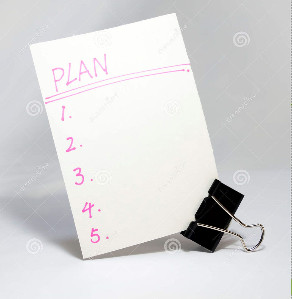 This is a picture of a to-do list. It's written on white paper with a pink marker.