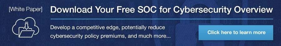SOC for cybersecurity