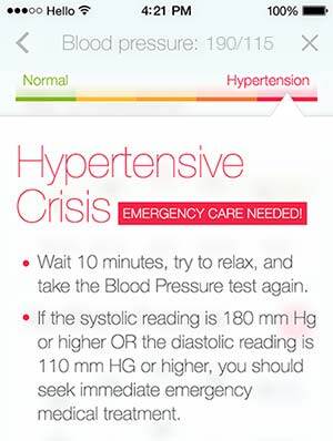 Hypertensive crises alerts you to stroke possibility
