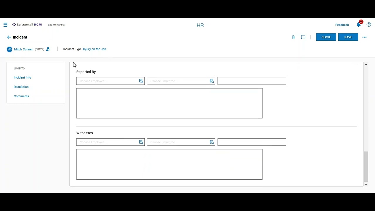 How to Easily Record Incidents and Disabilities in Scissortail HCM