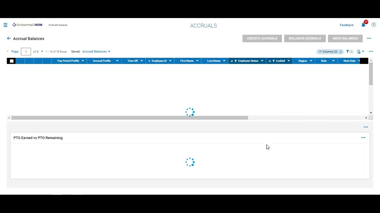 How to Suspend and Resume Employee Accruals in Scissortail