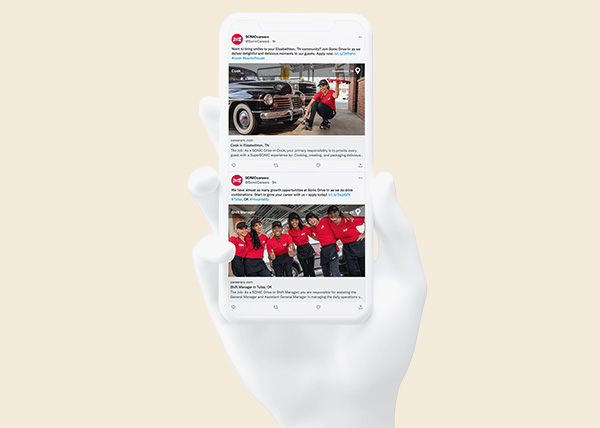 Novipax social recruiting job posts using CareerArc's social recruiting platform
