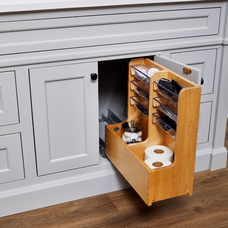 bathroom cabinet storage