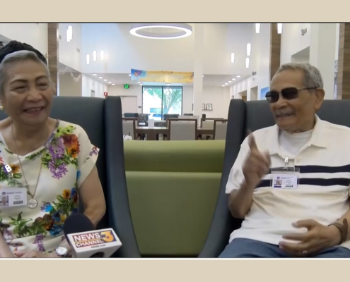 Explore our Coachella Valley WelbeHealth Center & Meet Some of our First PACE Participants. C/O KESQ