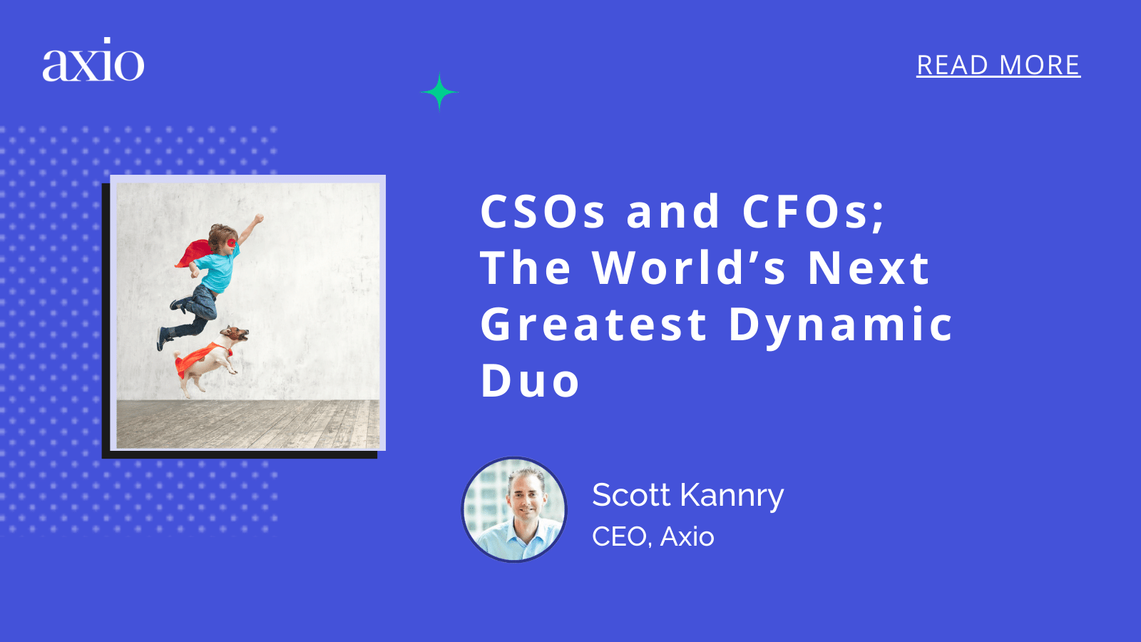 CSOs and CFOs; The World’s Next Greatest Dynamic Duo