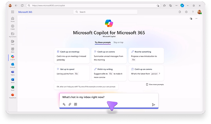 Microsoft copilot for Microsoft 365