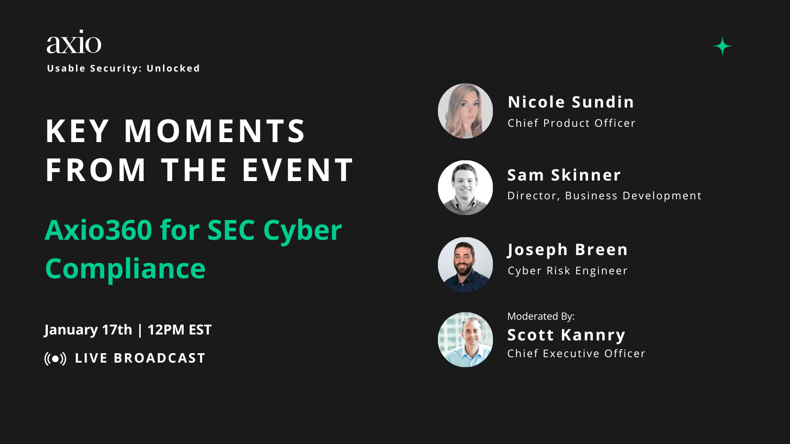 Key Moments from our SEC Solution Launch Webinar&nbsp;