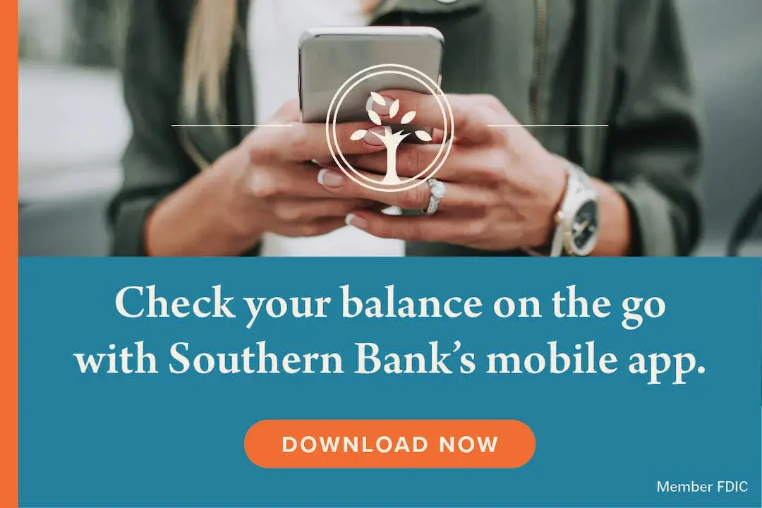 Download the Southern Bank Mobile App