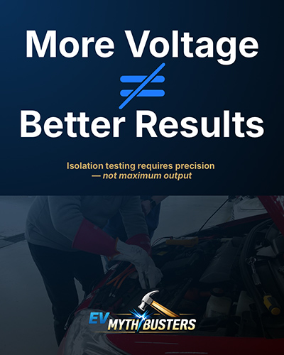 EVPRO+ Myth Buster: The Truth About EV Isolation Testing Voltage&nbsp;