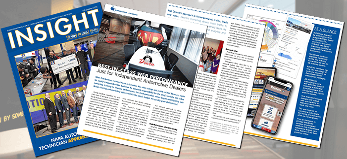 Net Driven Featured in NAPA AutoCare Insight Magazine