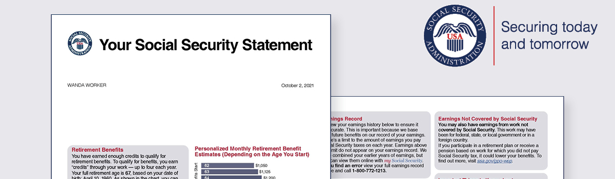 Your NEW Social Security Statement