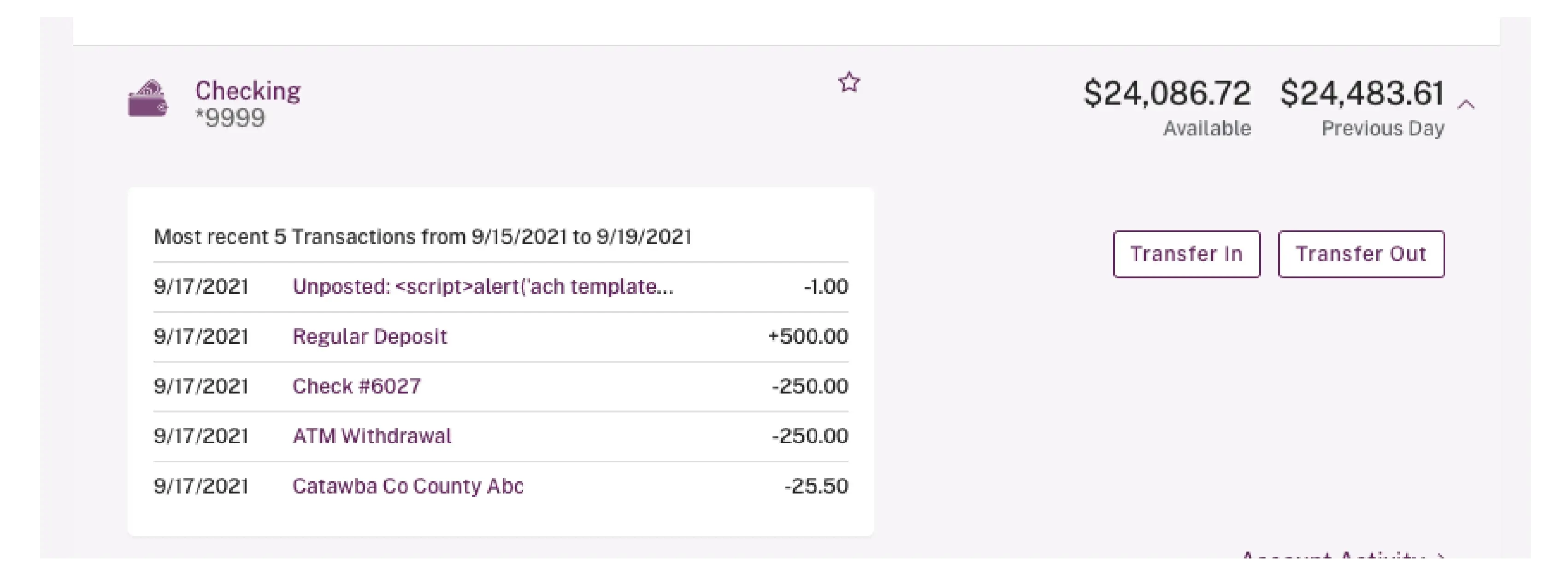 QuickView page image