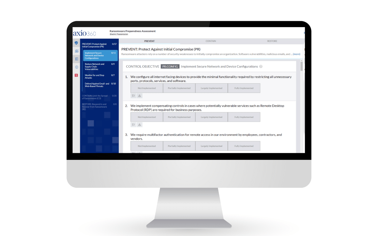 Announcing New Features To Our Free Ransomware Preparedness Assessment Tool