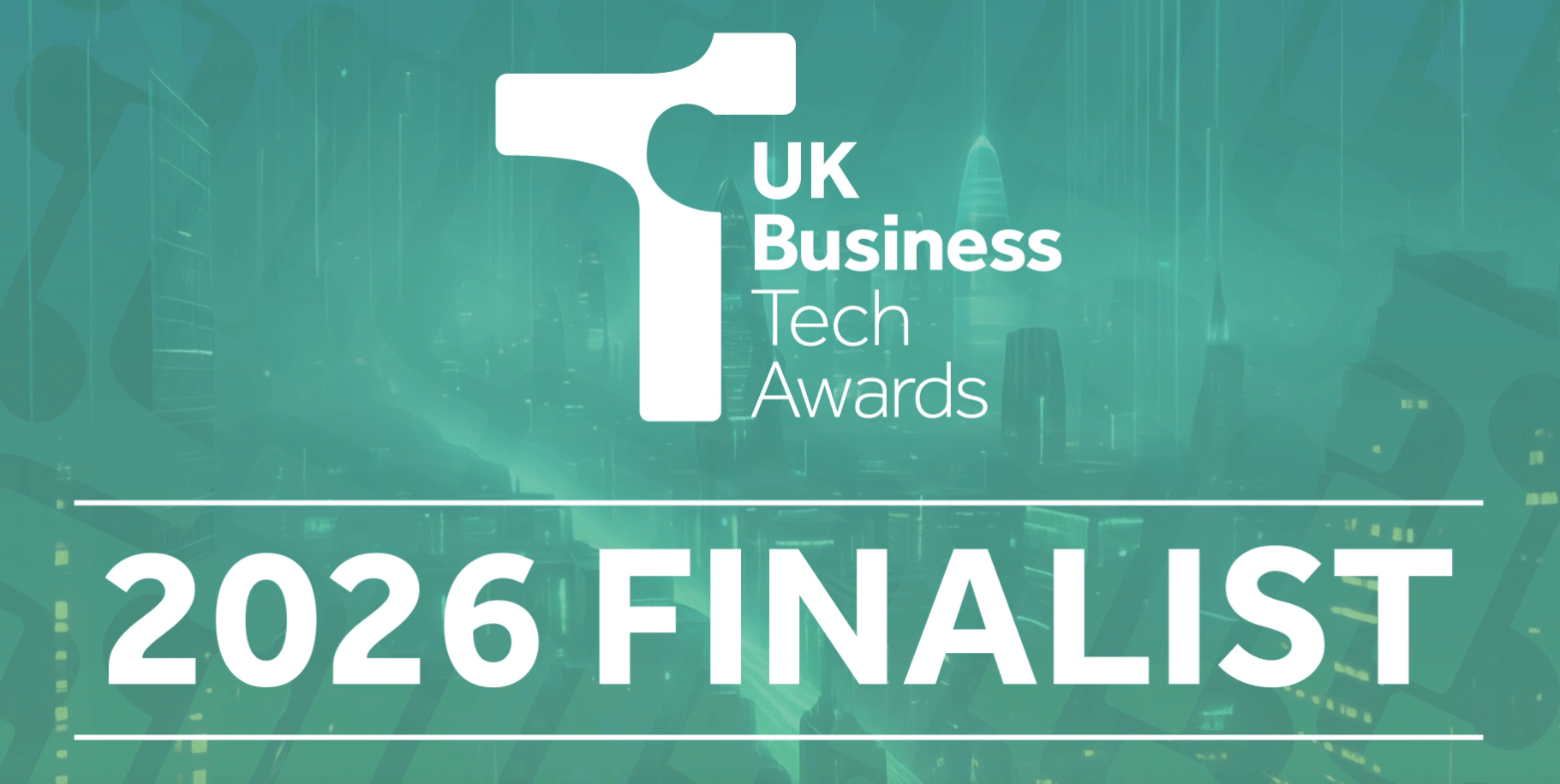 We’re shortlisted for two UK Business Tech Awards