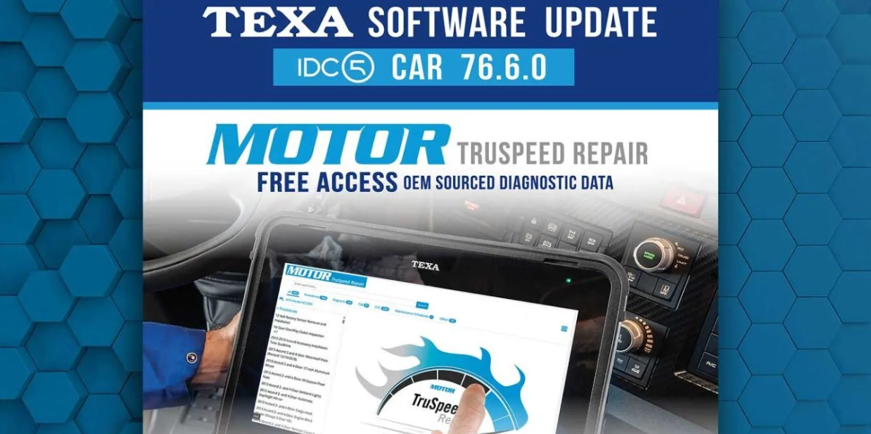 TEXA, MOTOR Information Systems Partner on Access to OEM Repair Information