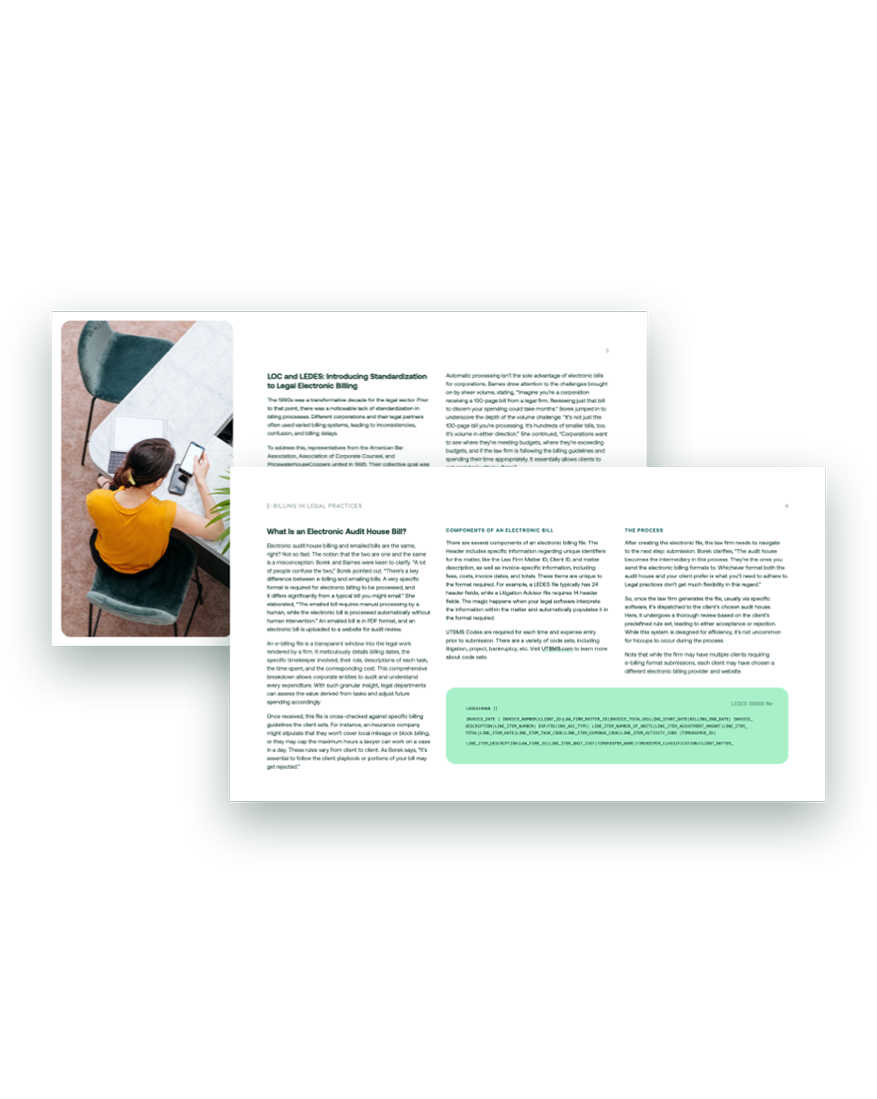 Decoding the World of E-Billing in Legal Practices