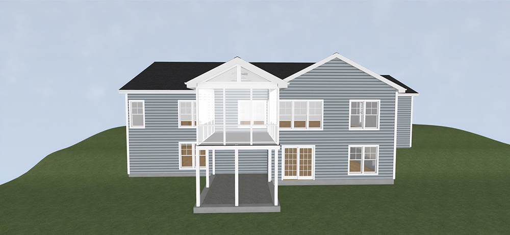 Maintenance Free Screened In Porch by J&J Construction